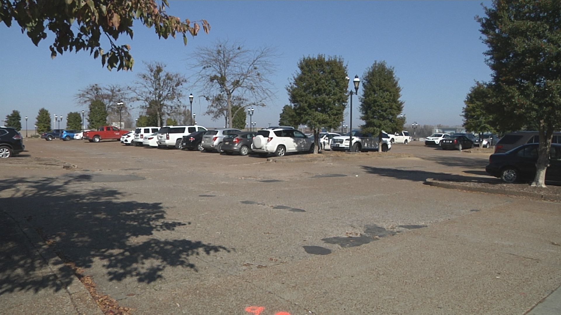 Parking lot still